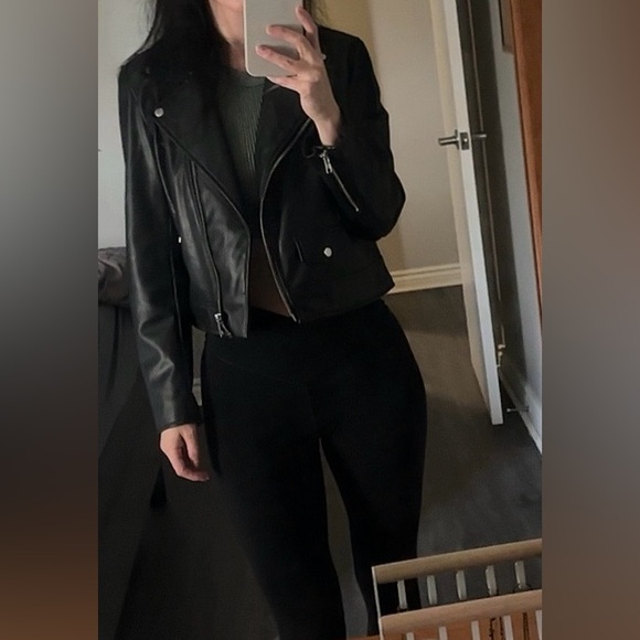 Faux leather Dynamite jacket - Picture 4 of 4